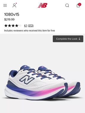 New Balance 1080 v15 running shoe